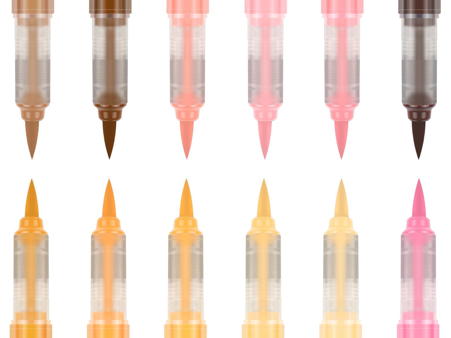 Thumbnail - karin Pinselstift PIGMENT Decobrush Collection, 12 Stück