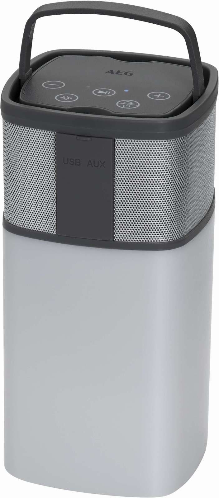 AEG AEG weiß BSS 4841 Bluetooth-Lautsprecher Powerbank Soundsystem Lautsprecher