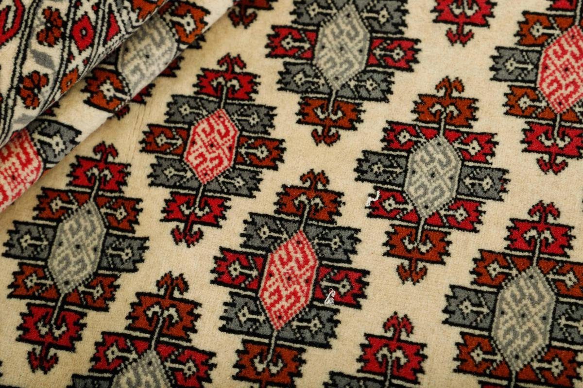 Orientteppich Handgeknüpfter 135x199 Höhe: Perserteppich, 6 Orientteppich Turkaman Nain rechteckig, mm Trading, /