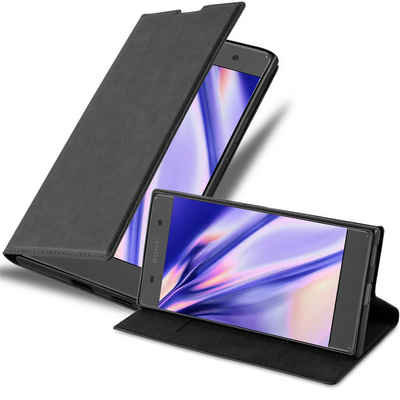 Cadorabo Handyhülle Sony Xperia XA1 Sony Xperia XA1, Klappbare Handy Schutzhülle - Hülle - mit Standfunktion und Kartenfach