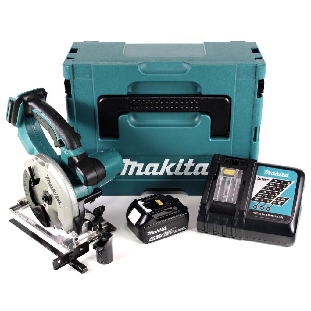 Thumbnail - Makita Kompakt-Handkreissäge DSS 501 RM1J 18V 136 mm Li-ion Akku Handkreissäge im Makpac + 1x 4,0
