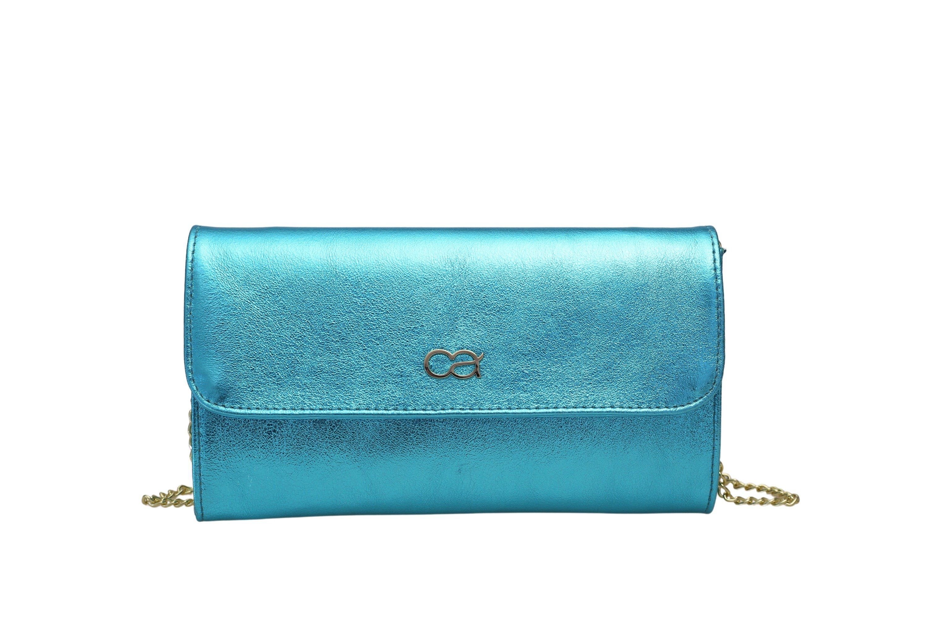COLLEZIONE ALESSANDRO Clutch Eleganz, aus Leder, mit separaten Fächern