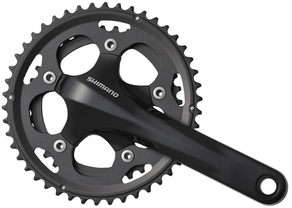 Fahrradkurbel SHIMANO Kurbelgarnitur FC-CX50 - 10-fach, 175 mm, 46-36 Zähne, 36 Zähn