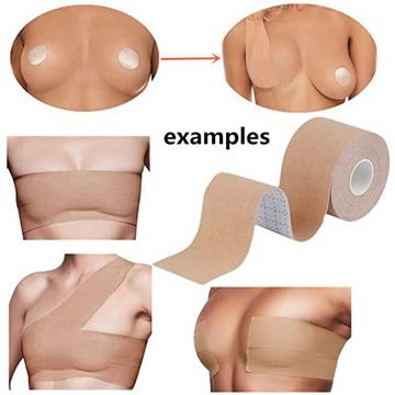 Lubgitsr Klebe-BH Klebe BH Push Up Große Brust BH Rückenfrei Boob Tape Damen BH Klebend