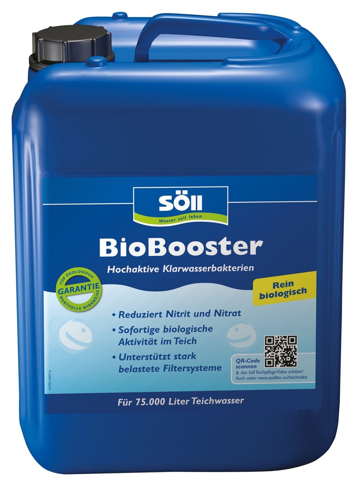 SÖLL Gartenpflege-Set Söll Bakterien Filterstarter 2,5 Liter BioBooster für Teiche