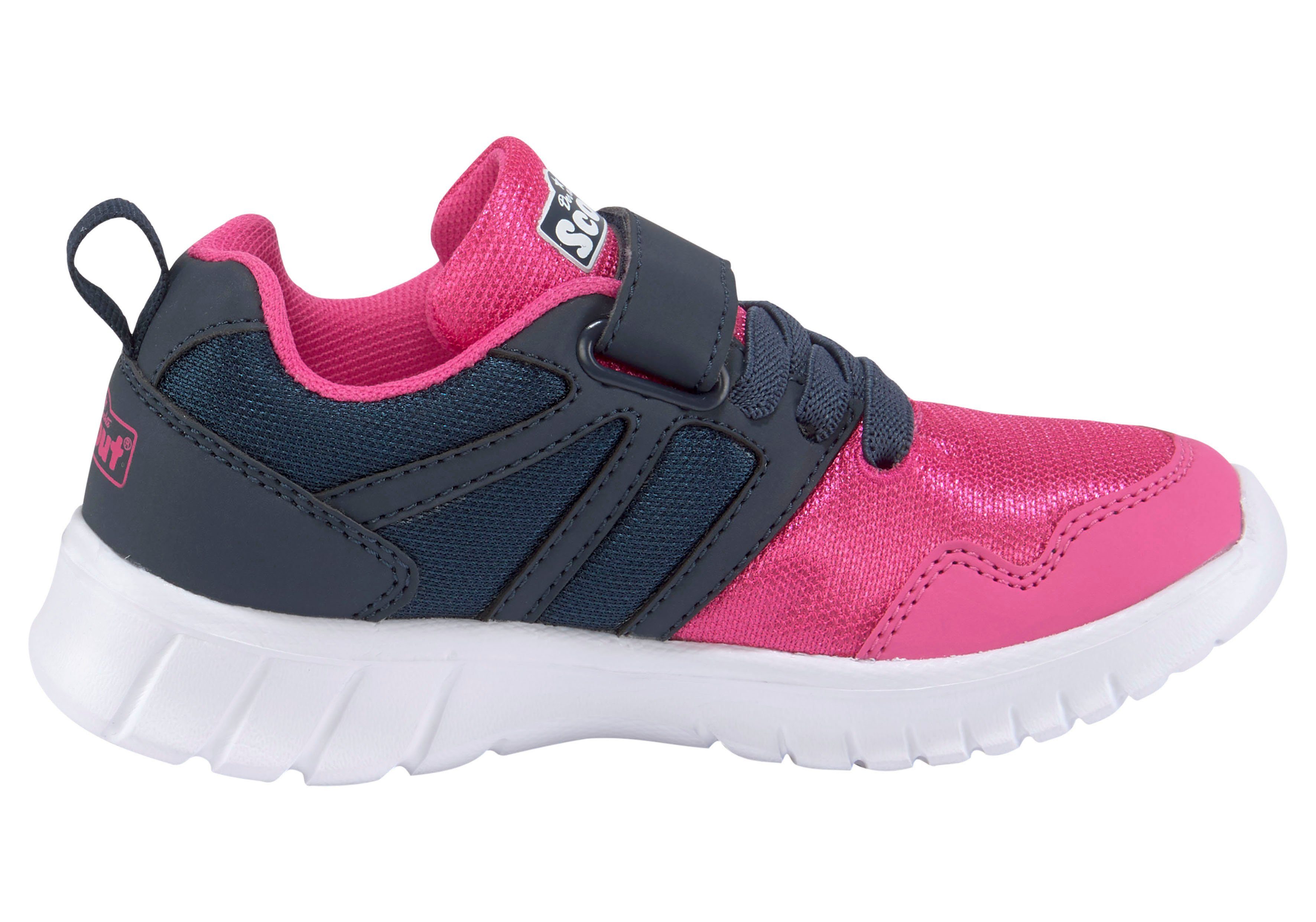 Flow Sneaker navy-pink Scout