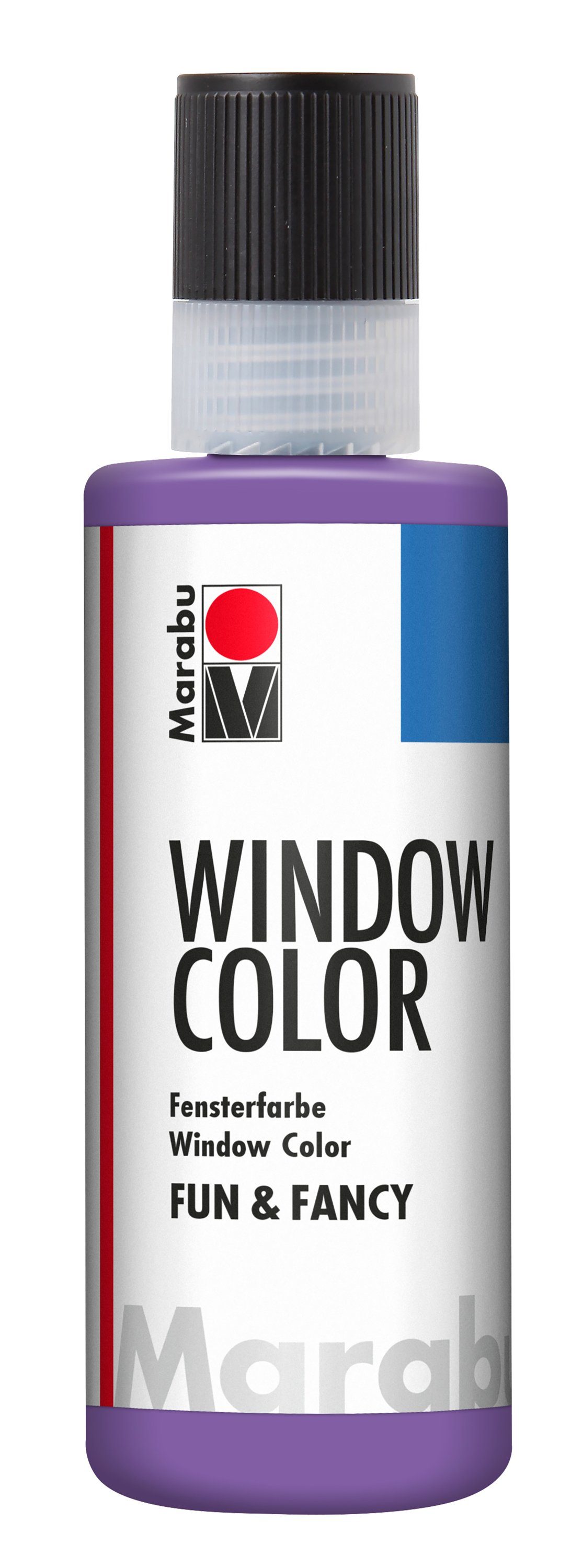 Fenstersticker Fun & Fancy, Marabu, 80 ml Lavendel | Sticker