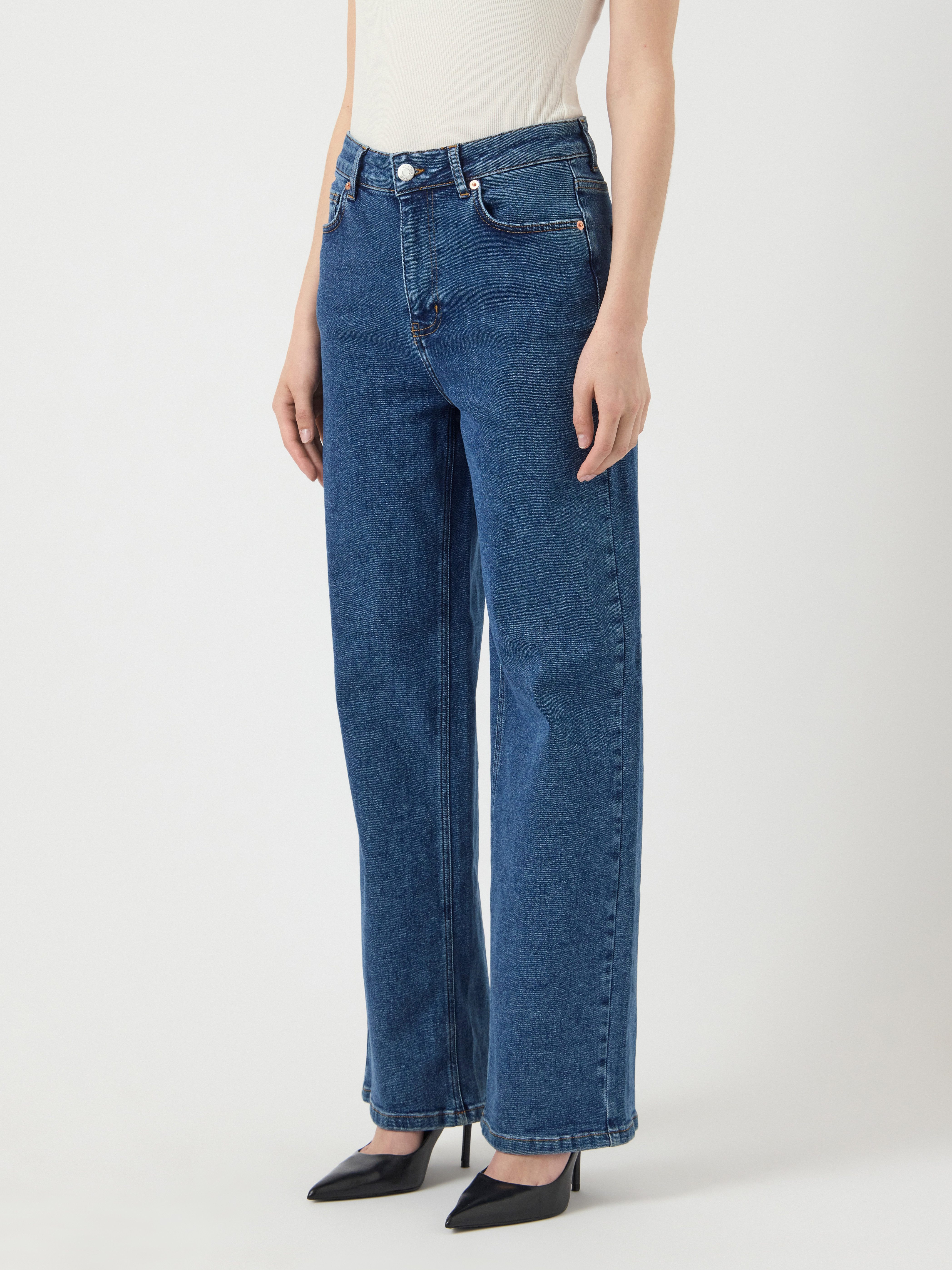 Y.A.S High-waist-Jeans YASROSIE HW DENIM JEANS S. NOOS günstig online kaufen