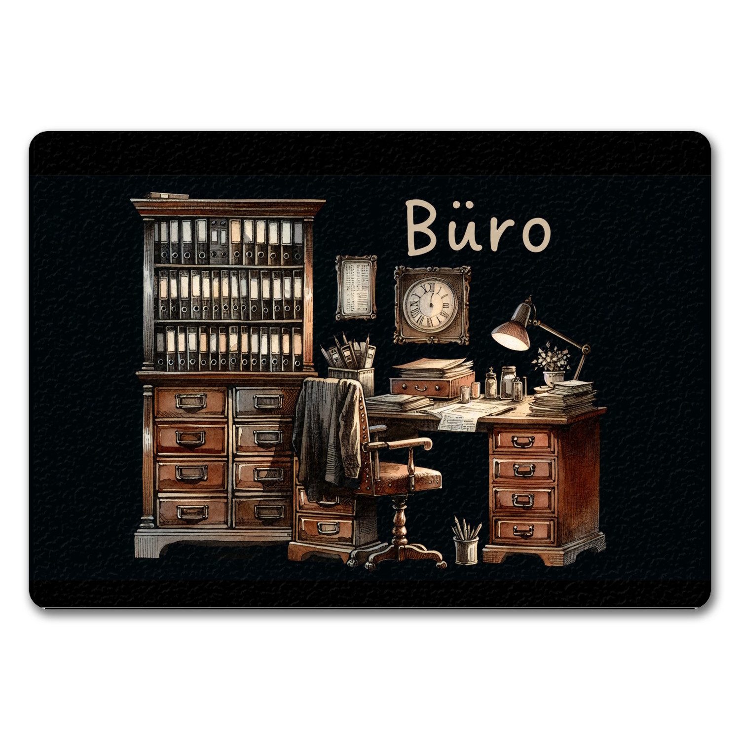 Fußmatte Büro Fußmatte in 35x50 cm ohne Rand