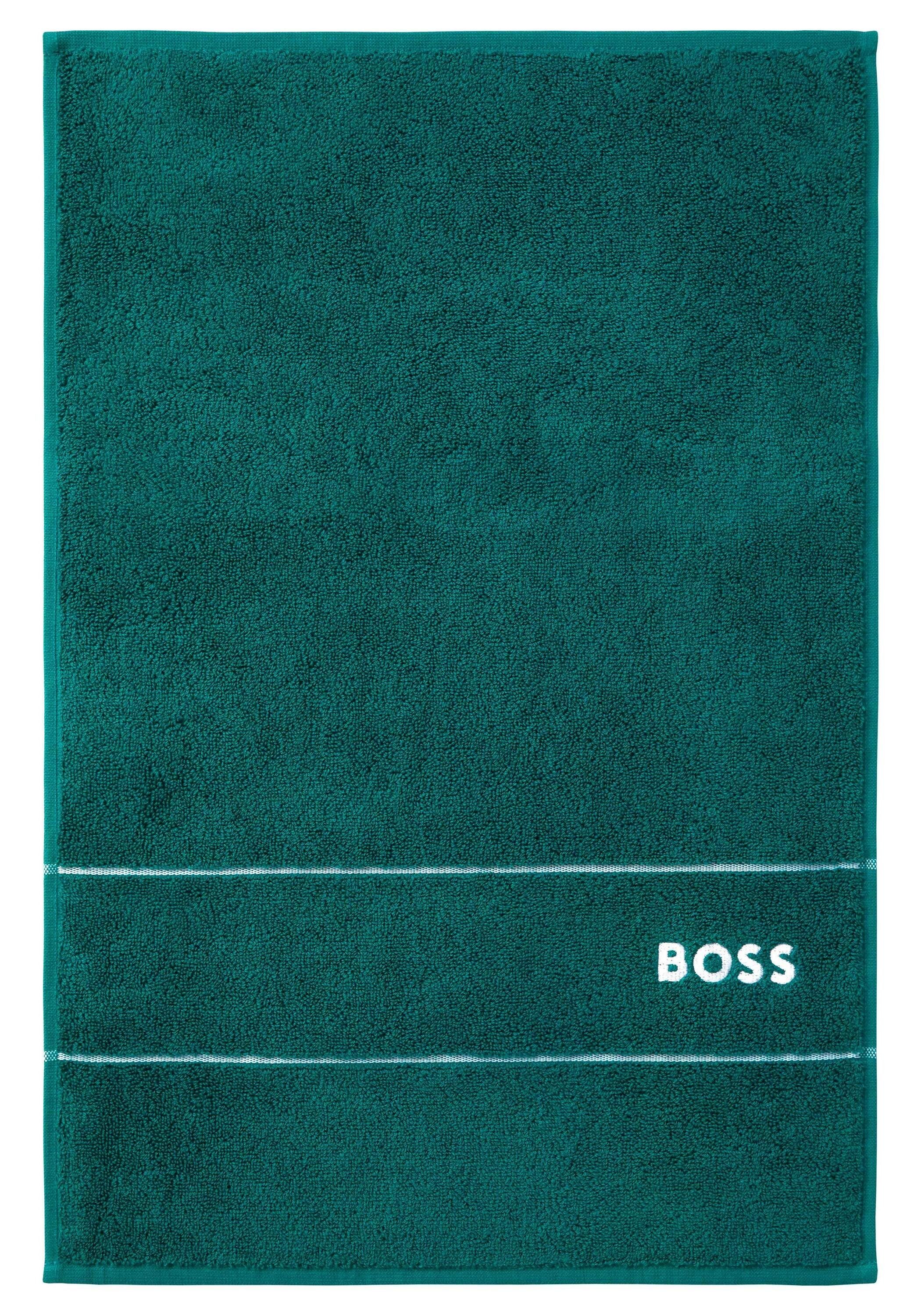 Hugo Boss Home Badetuch PLAIN, 100% Baumwolle EVERGLN