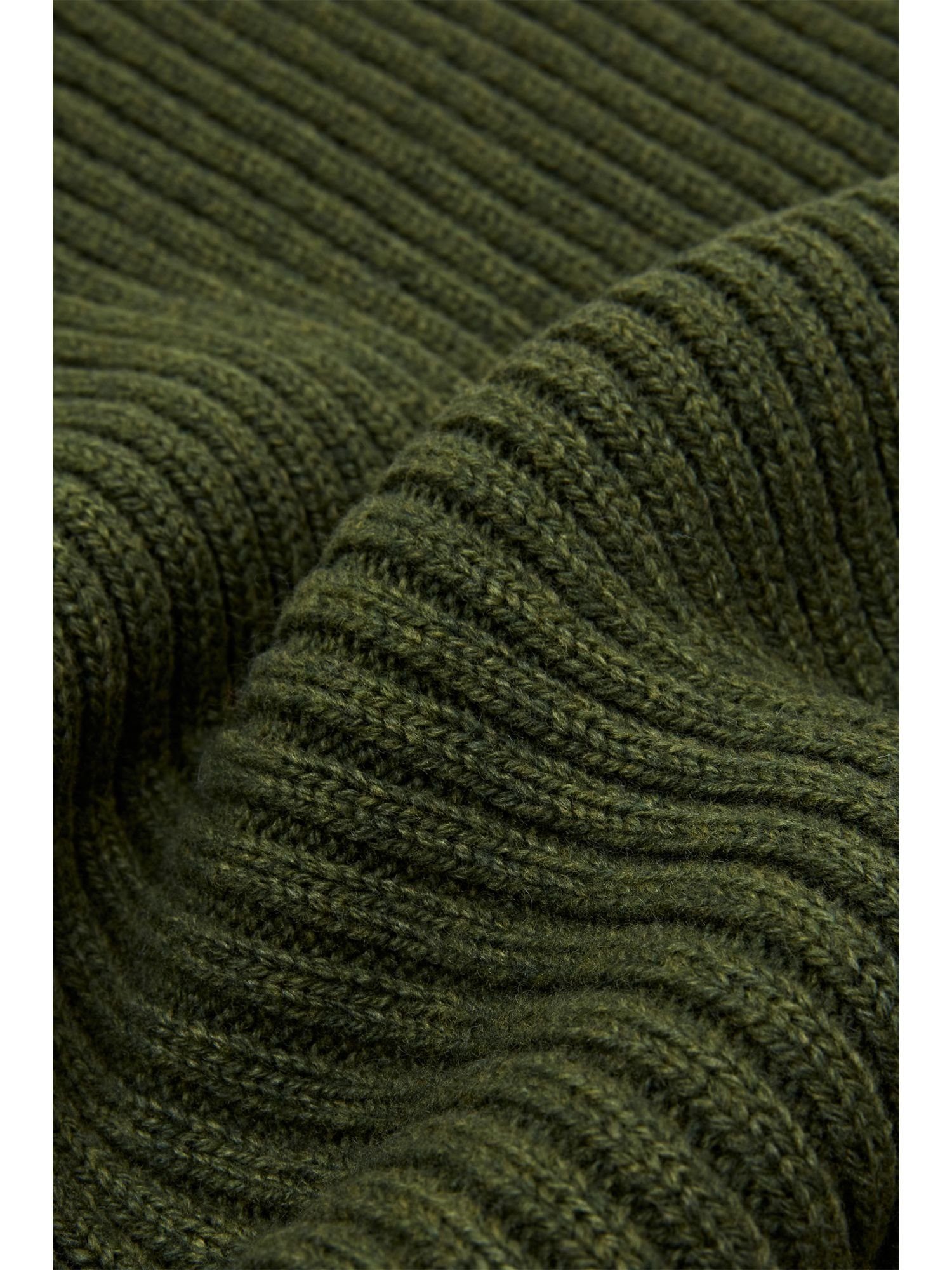GREEN Modeschal Rippstrick-Design Esprit Loop-Schal in EMERALD