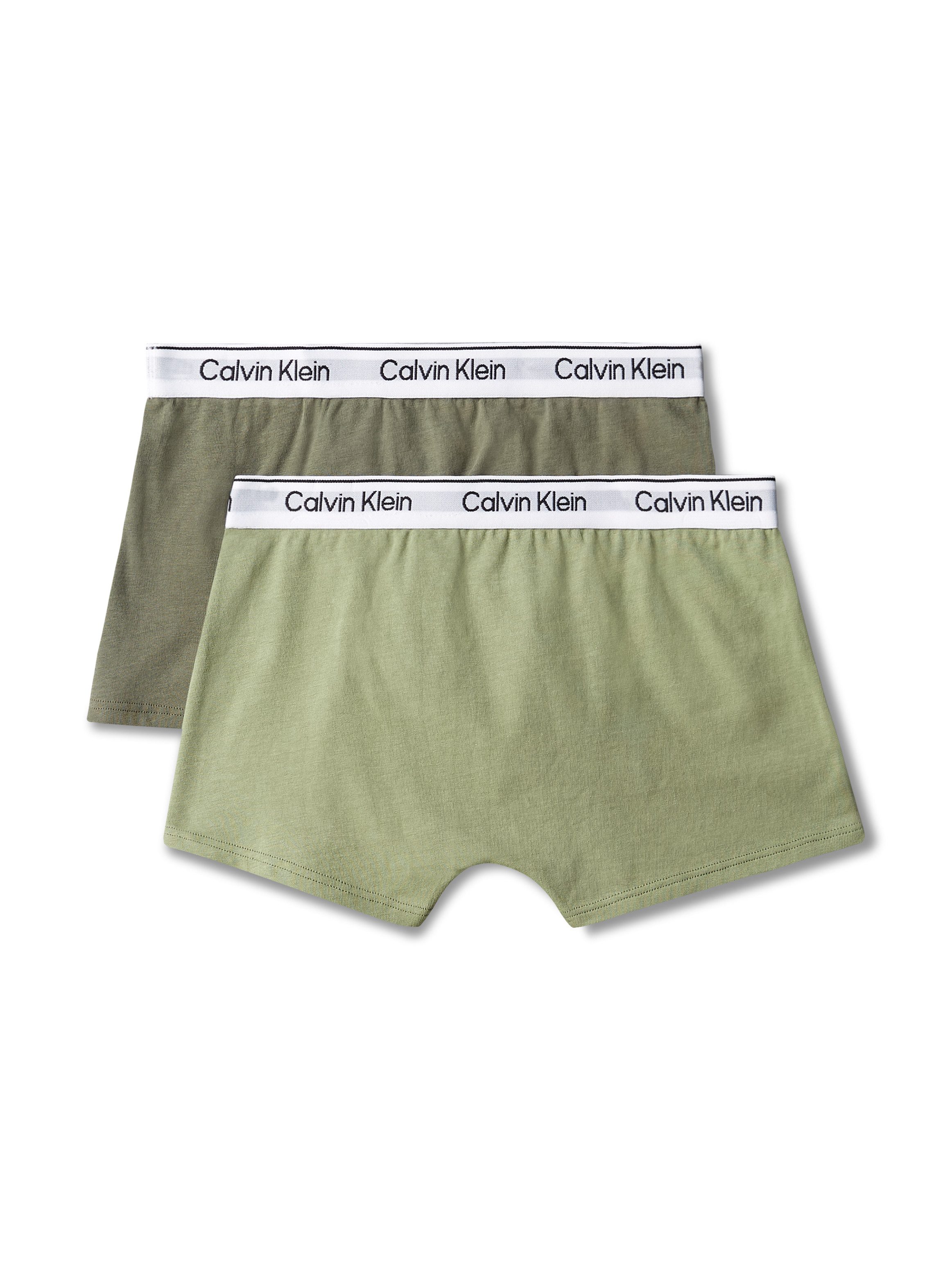 Calvin Klein Underwear Trunk 2PK TRUNK (Packung, 2-St., 2er-Pack) mit Logobund