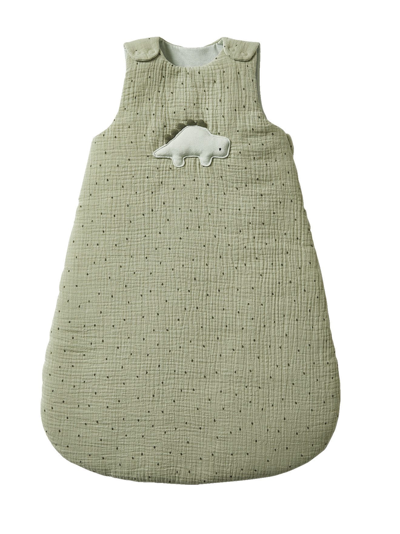 vertbaudet Babyschlafsack Ärmelloser Baby Schlafsack KLEINER DINO, Sommersc günstig online kaufen