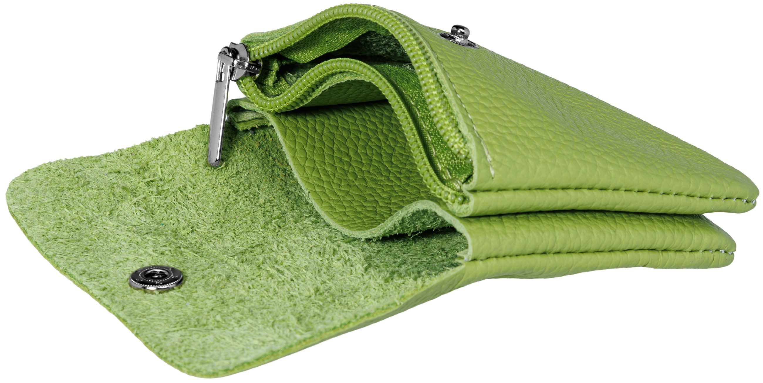 Caspar Geldbörse kleines Echtleder Portemonnaie eleganter mini Geldbeutel - günstig online kaufen