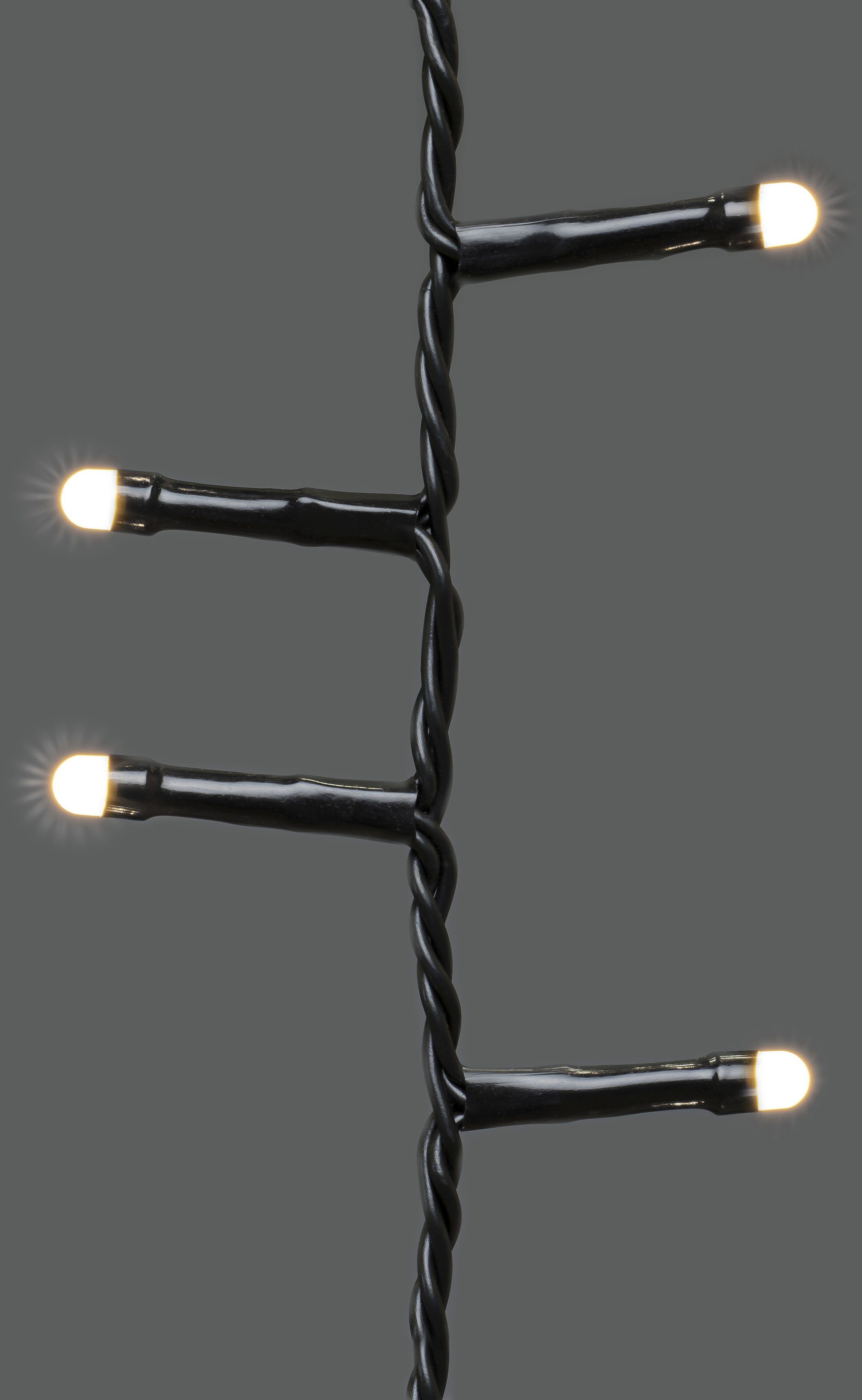 KONSTSMIDE LED-Baummantel, 660-flammig, Micro LED Compactlights Lichterkette mit Ring