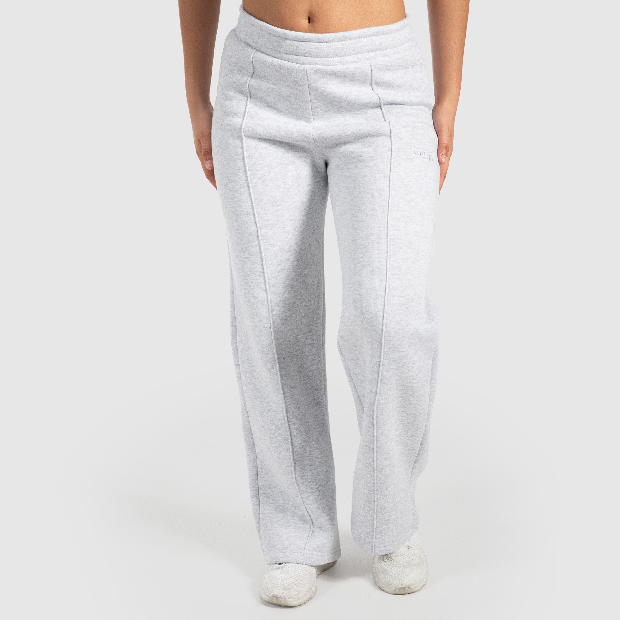 Smilodox Jogginghose Milea, Weit geschnittene Lounge-Hose, elastischer Bund günstig online kaufen