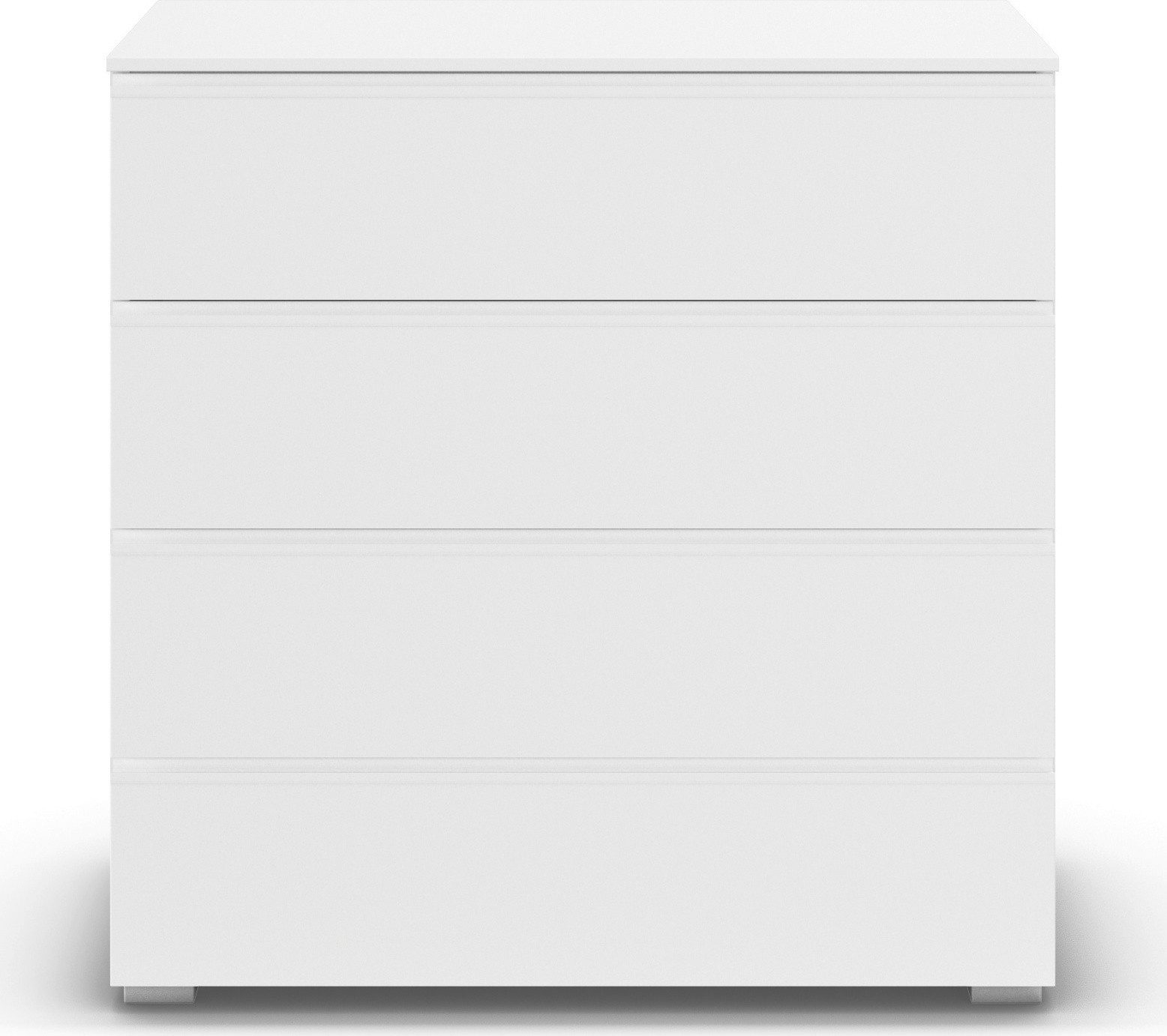 rauch Schubkastenkommode Sideboard Kommode Schubladenkommode Wäscheschrank MAINZ (Breite 80 cm), vier praktische und geräumige Schubladen MADE IN GERMANY