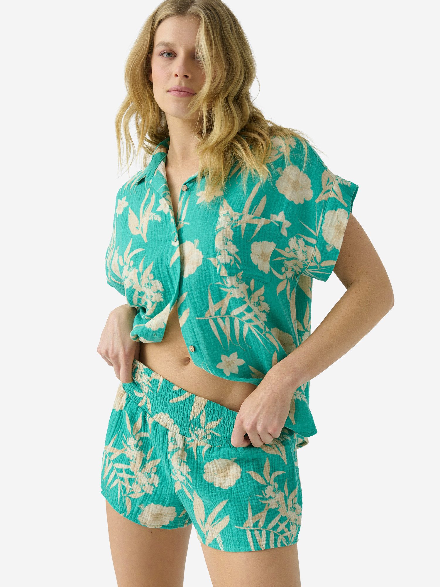 PJ Salvage Pyjamashorts Tahitian Tropics sleepwear günstig online kaufen