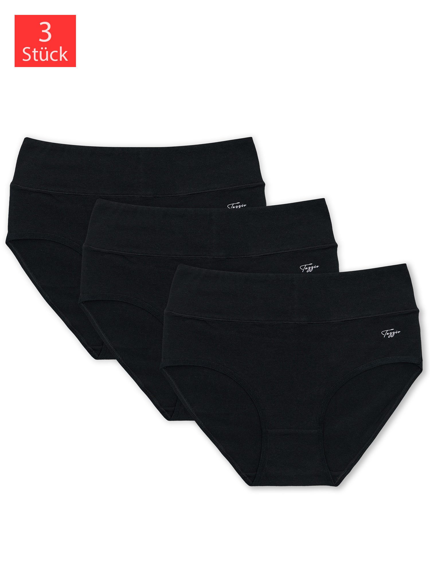 Taillenslip 3er-Pack Damen Slip F920