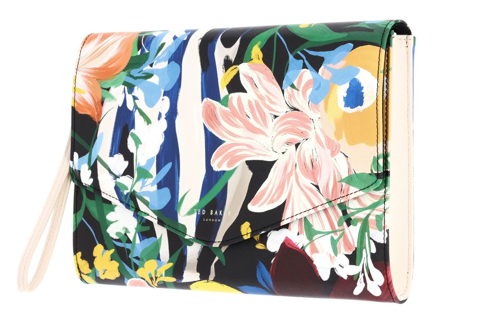 Ted Baker Clutch Floral Bouquet Printed Envelope Pouch