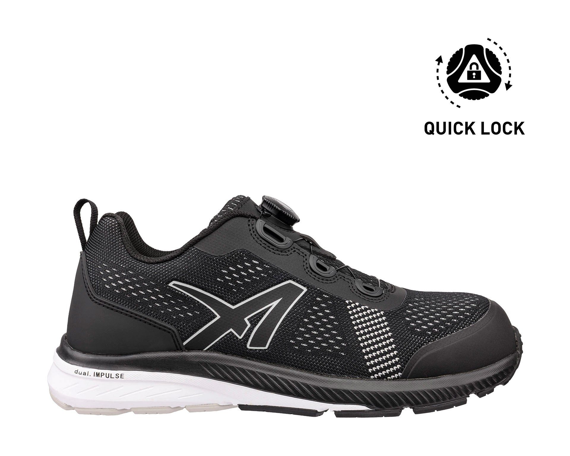 Albatros ALBATROS VOLTAGE QL LOW Sicherheitsschuh S1PS ESD Sicherheitsschuh Ölbeständige Laufsohle