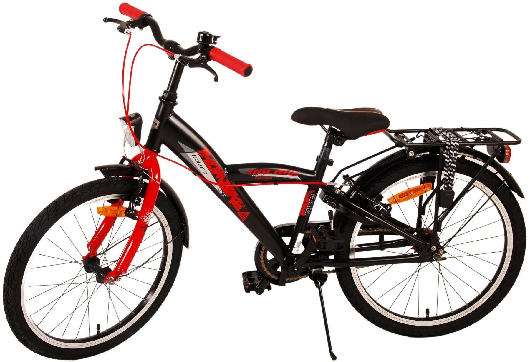 Zoll Zoll Fahrrad TPFSports Kinderrad mit Sicherheitsgriffe), Schaltung ohne Fahrrad Rot Handbremsen, Jugend - 1 - - 20 Kinderfahrrad Thombike Gang, (Jungsfahrrad Kinderfahrrad 20 Jugend Volare Kinder - - 2 Jungen