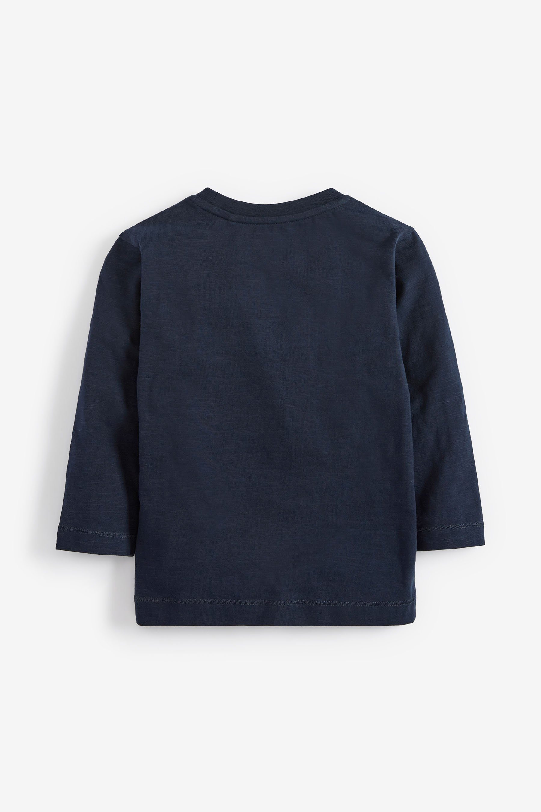 Next Langarmshirt Einfarbiges Shirt (1-tlg) günstig online kaufen