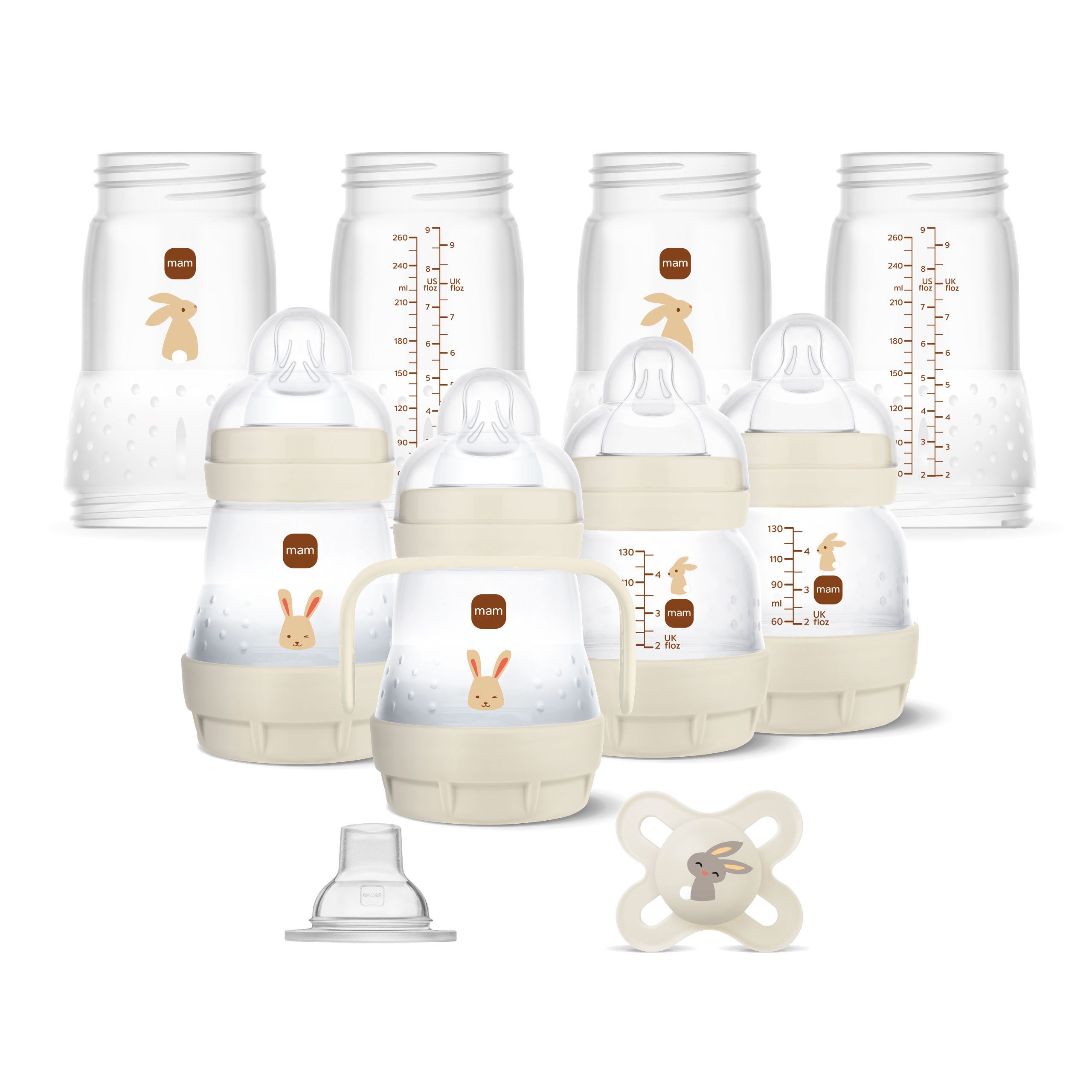 MAM Babyartikel Babyflasche Geschenkset Easy Start Medium, 11 Teile - Ideal als Geschenk zur Geburt – Bild 2 von 5