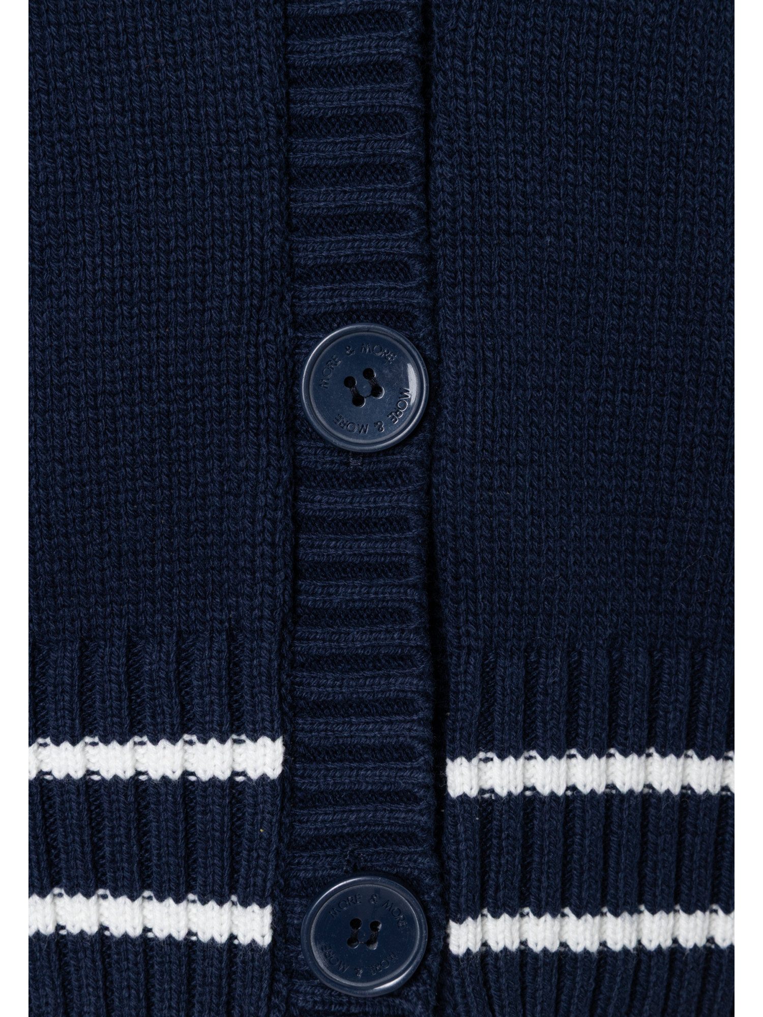 MORE&MORE Strickjacke kurze Langarm-Strickjacke