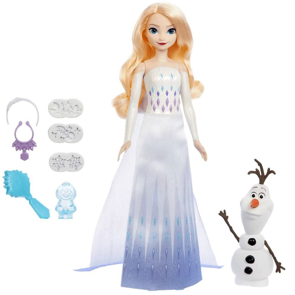Disney Frozen Anziehpuppe Winter Abenteuer mit Elsa & Olaf Disney Eiskönigi günstig online kaufen
