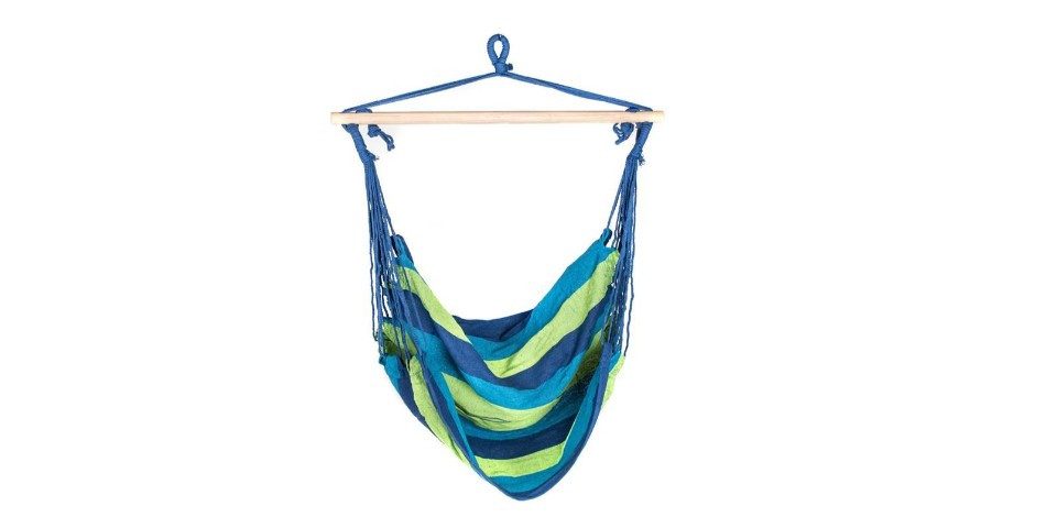 Hedo Nestschaukel Hängender Schaukelstuhl 100 x 100 cm, blau
