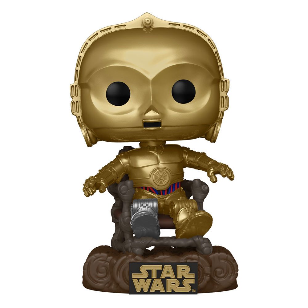 Merchandise-Figur Star Wars Return of the Jedi 40th Anniversary - C3P0 in chair #70744