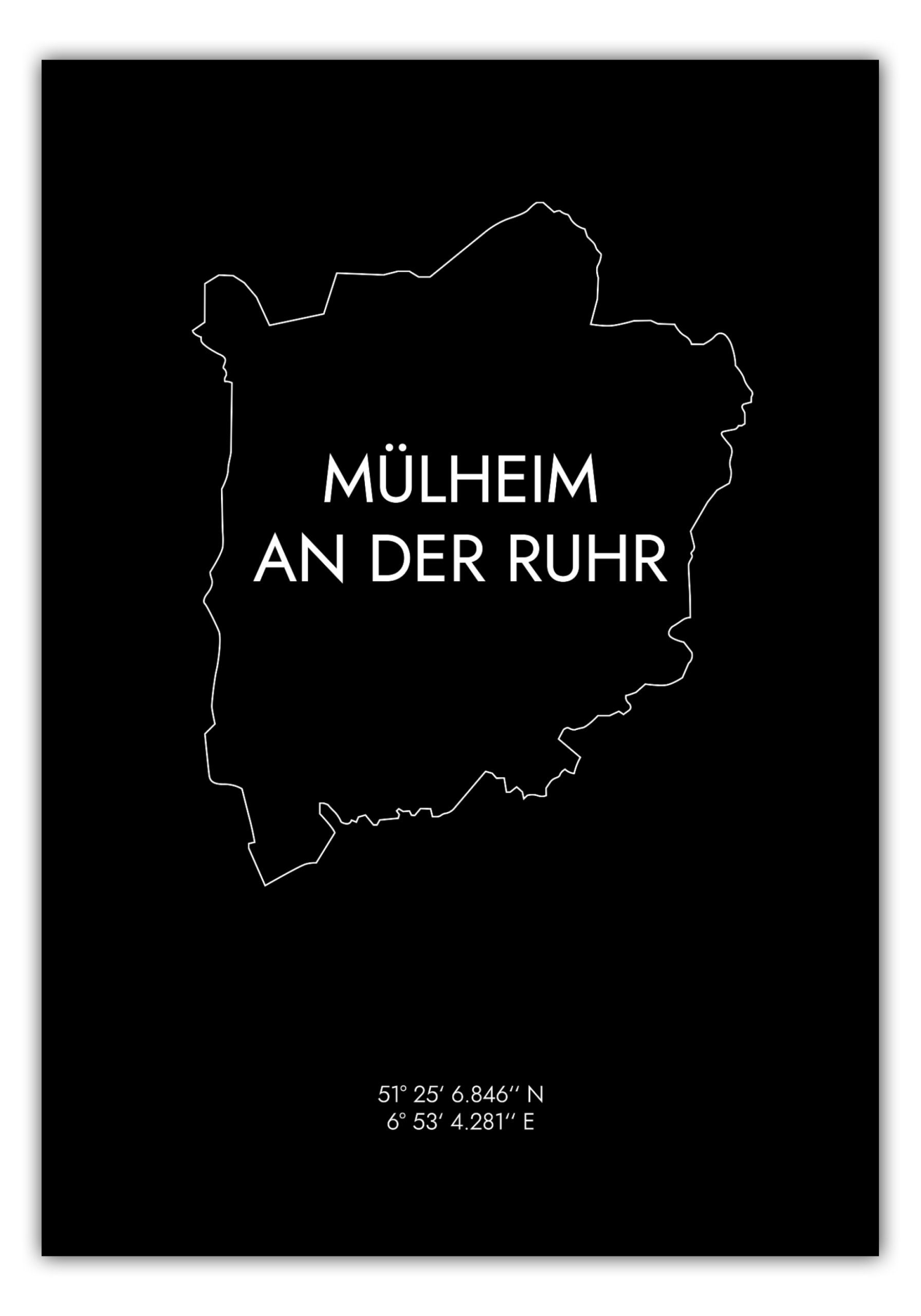 MOTIVISSO Poster Mülheim Koordinaten #8