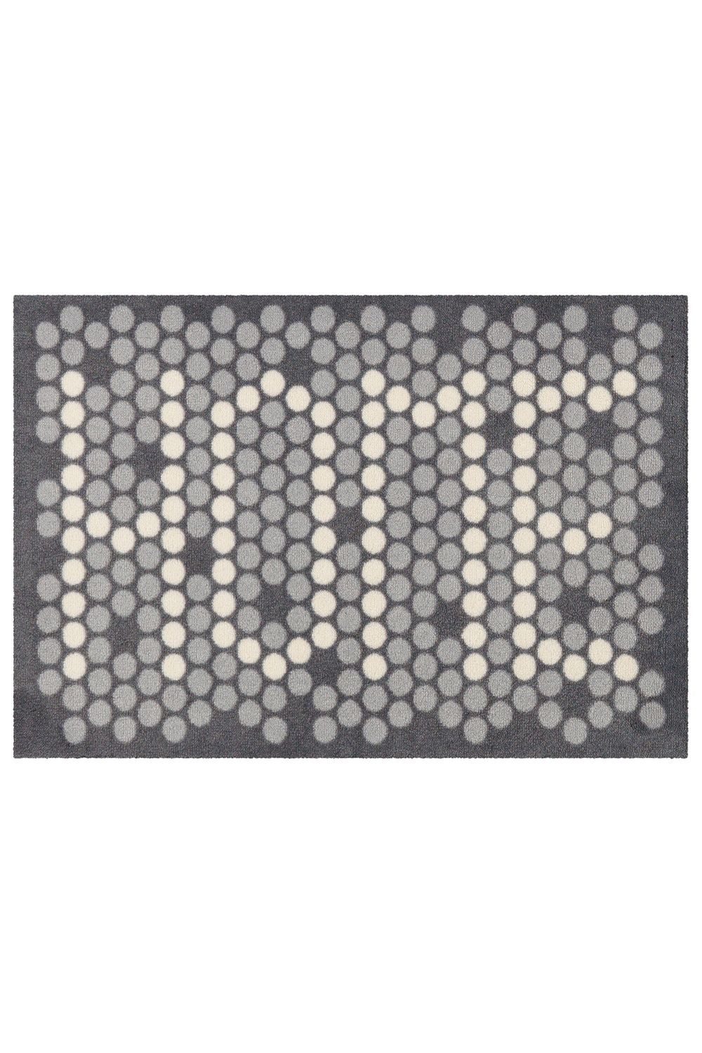 Teppich Boss Teppich Kurzflor Teppich Lara Mat 61 - Grau, rechteckig, Höhe: 9 mm