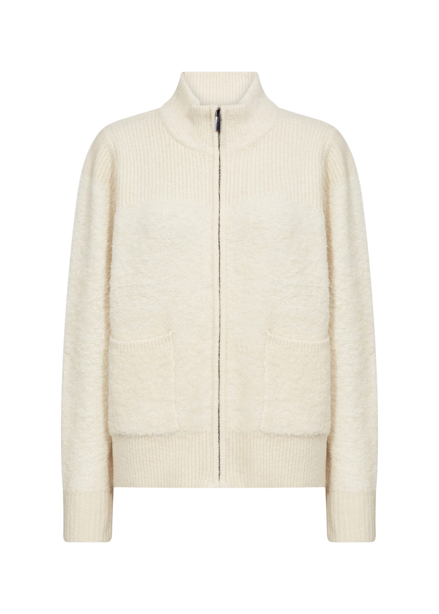 soyaconcept Strickjacke - SC-VENCHE 2 – Damen Cardigan mit Reißverschluss