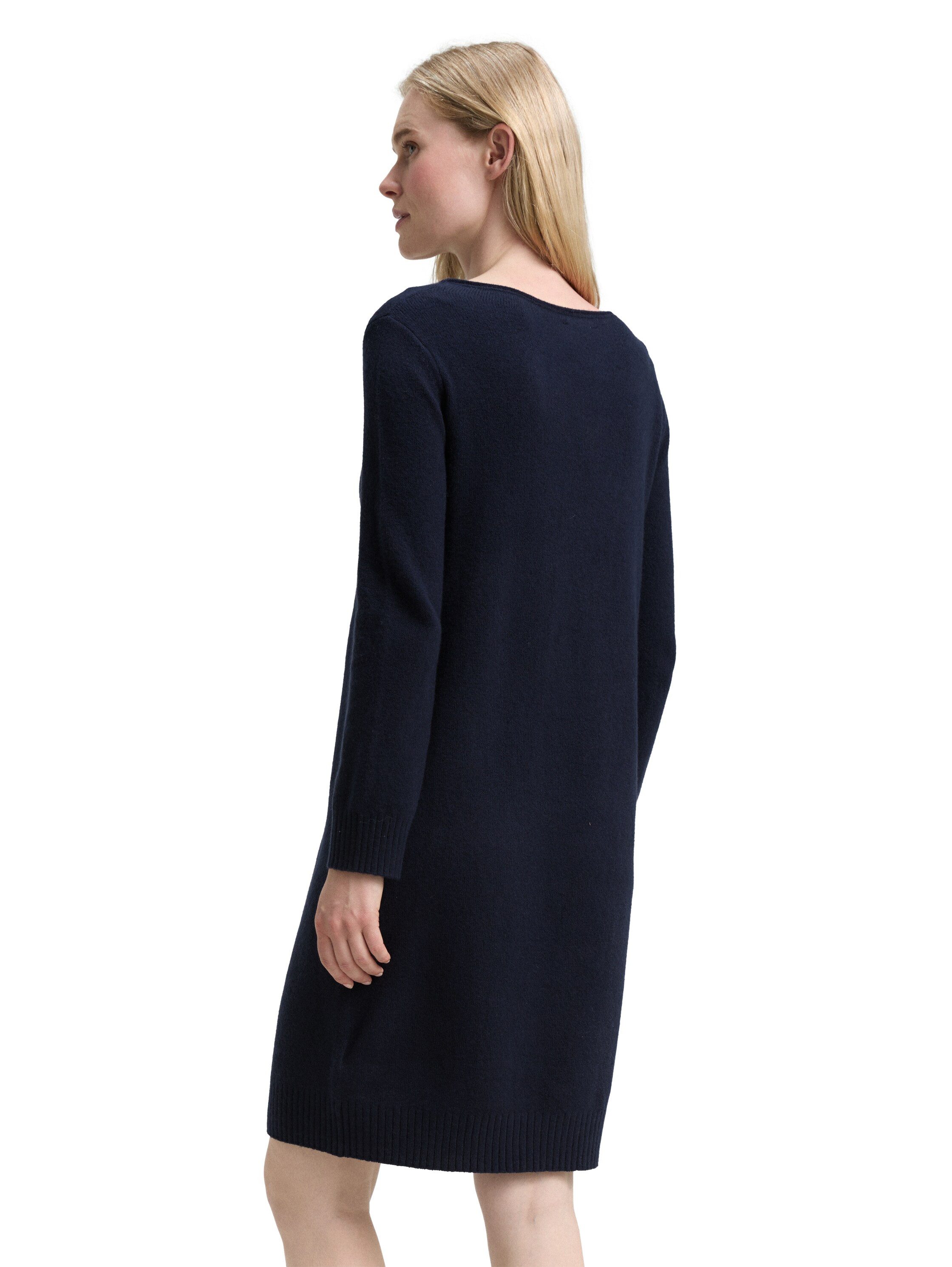 TOM TAILOR Strickkleid mit Rippbündchen günstig online kaufen