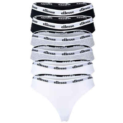 Ellesse String Damen Strings, 6er Pack - HILLAR, Unterwäsche