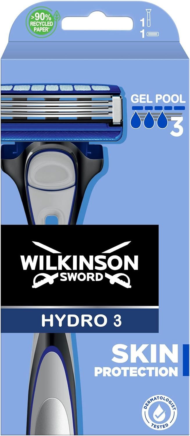 Wilkinson Körperrasierer Sword Hydro 3 Бритви für Herren, 1-tlg.