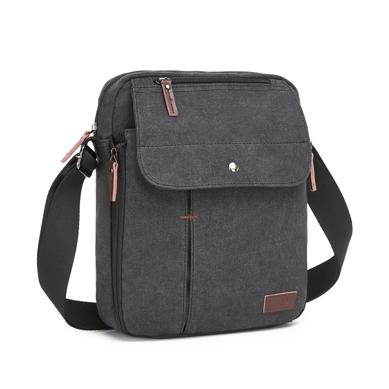 Handtasche Herren-Umhängetasche aus Canvas, Multifunktional für Outdoor, Reise