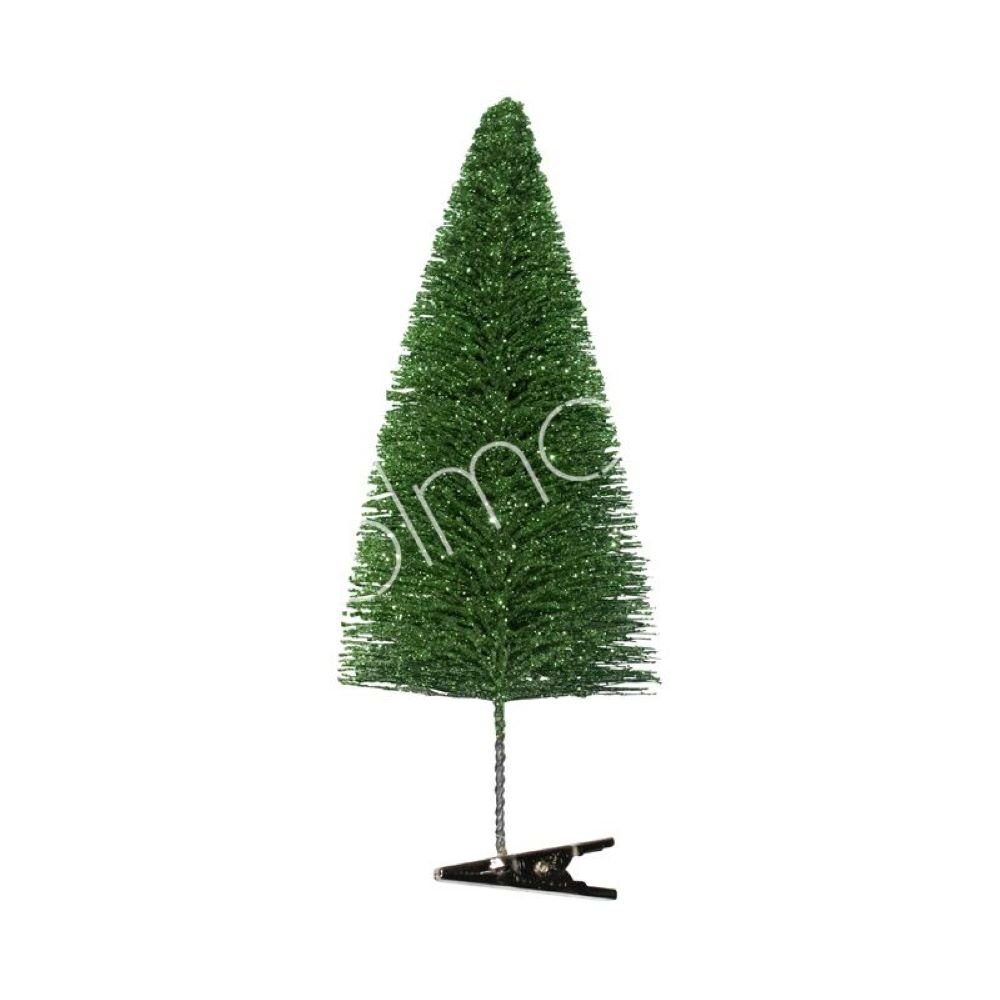 Grün Glitzer Mini Tannenbaum colmore Set Colmore, Set Klammer Weihnachtsbaum mit Künstlicher 6er 6er Tannenbaum,