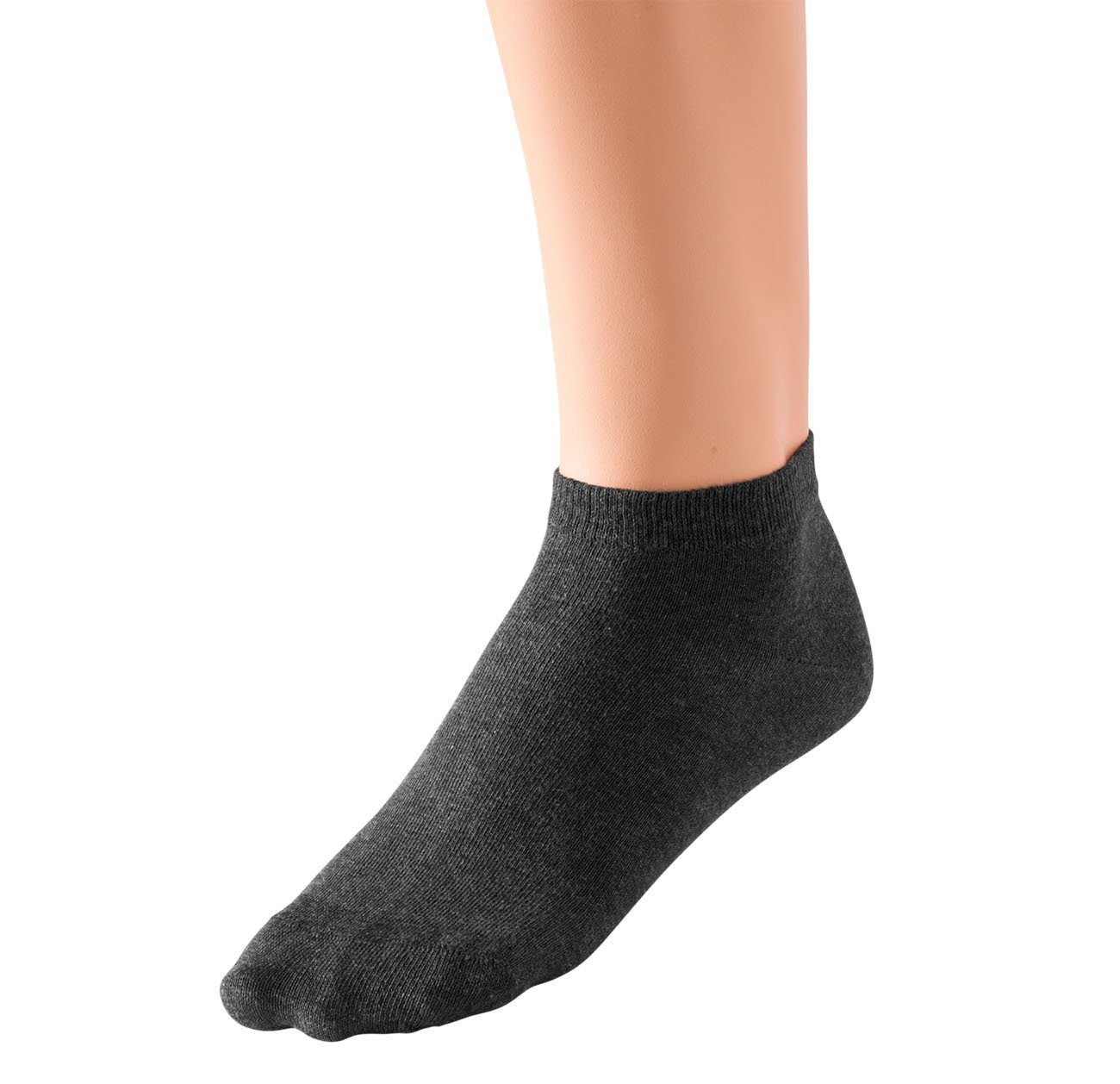 Schiesser Sneakersocken Basic (Packung, 3-Paar, 3 Paar) Herren Damen Unisex Freizeitsocken Strümpfe Sneakersocken