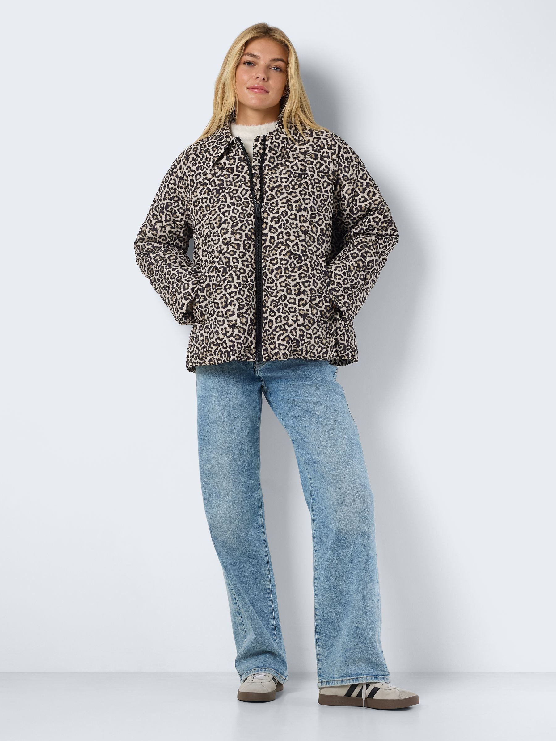 Noisy may Winterjacke Leichte Winter Dekoratives Oversize Design NMGILLY QU günstig online kaufen
