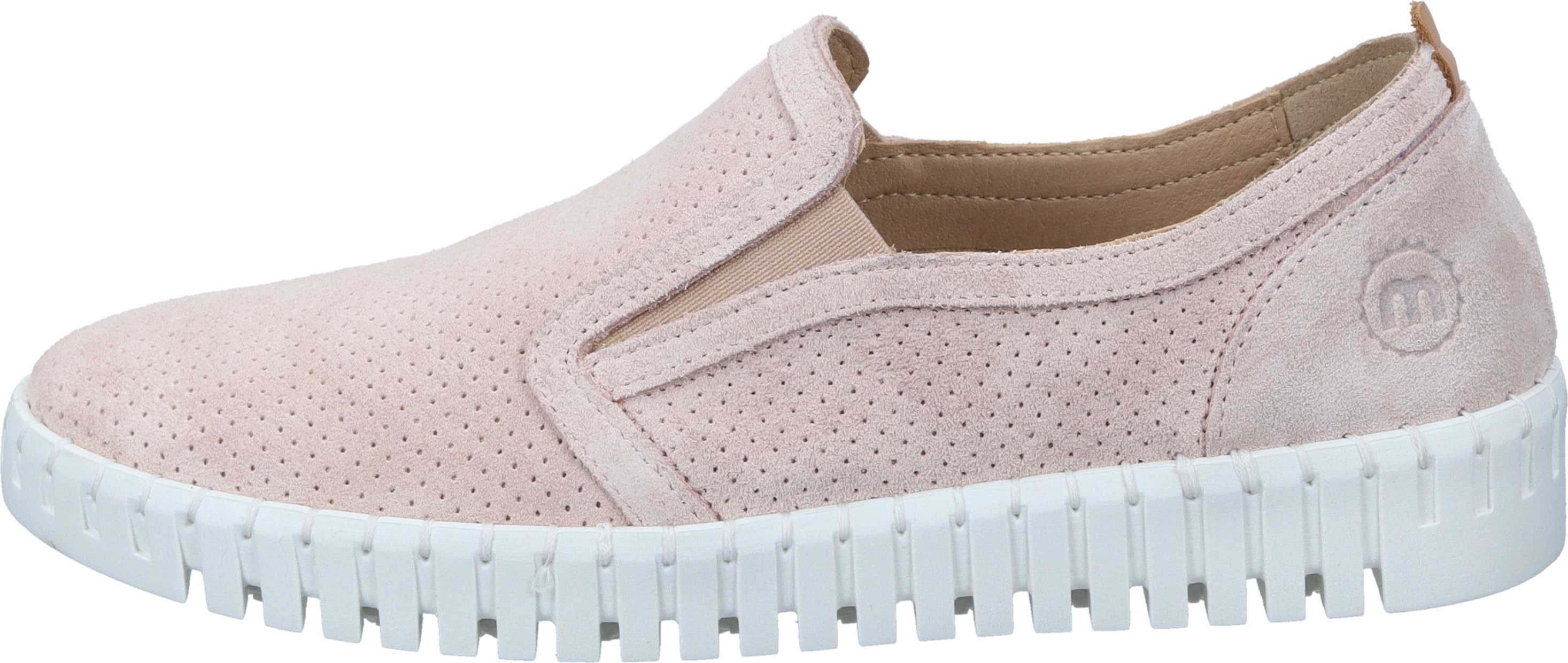 Manitu Slipper Slipper aus Veloursleder