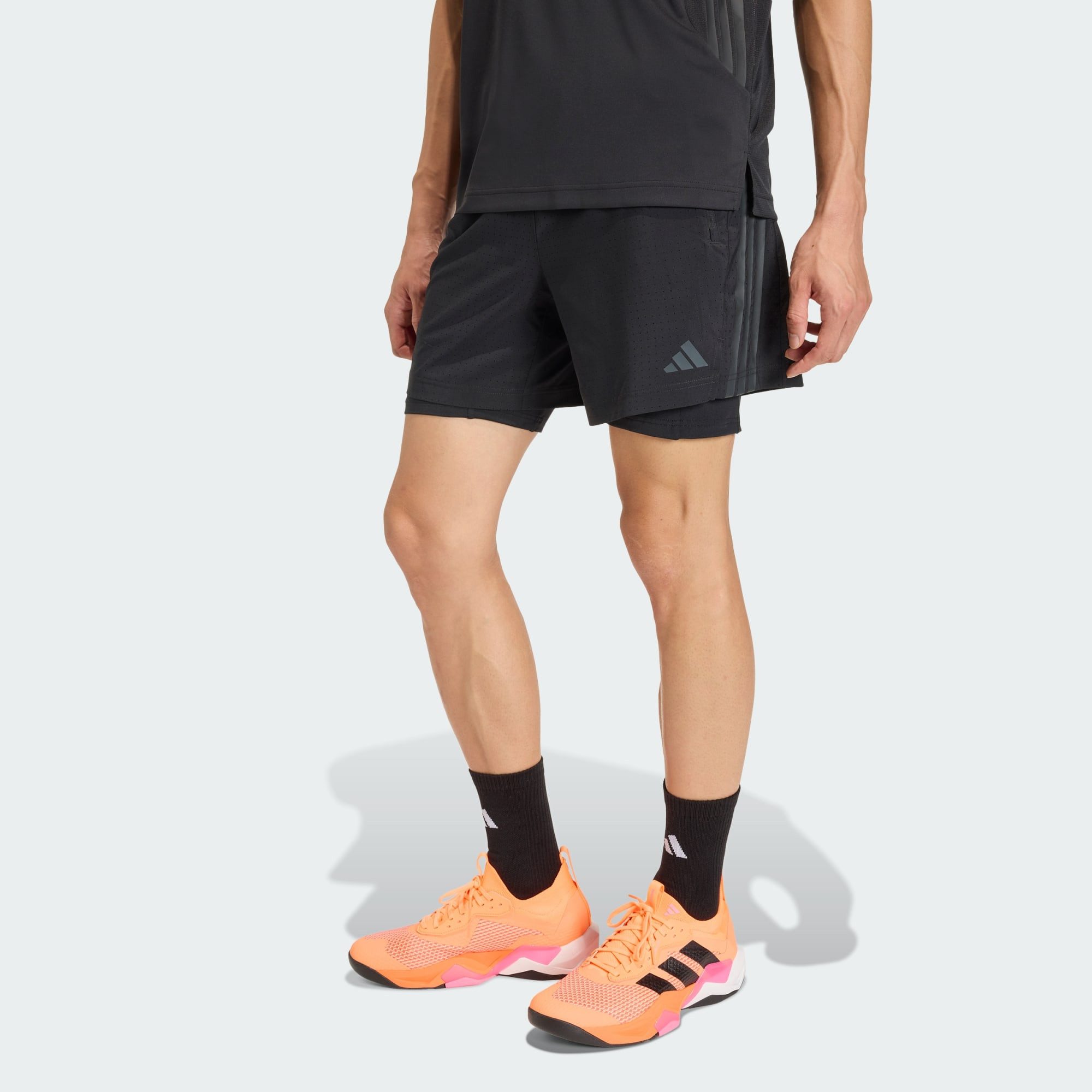 adidas Performance 2-in-1-Shorts TECH ESSENTIALS WORKOUT 2IN1 SHORTS (1-tlg)
