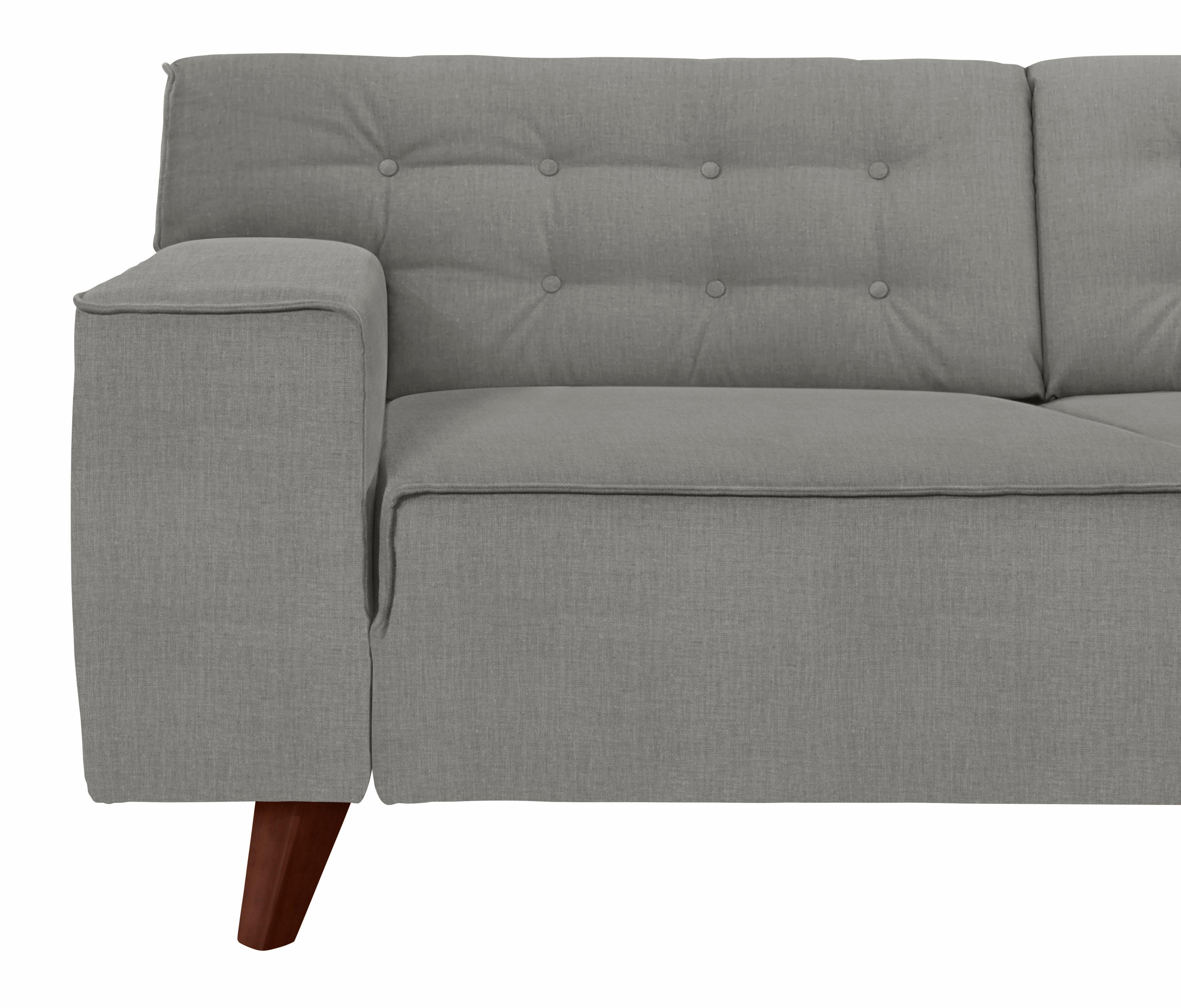 HOME TAILOR wahlweise Ecksofa Sitzvorzug Nordic TOM mit Chic,