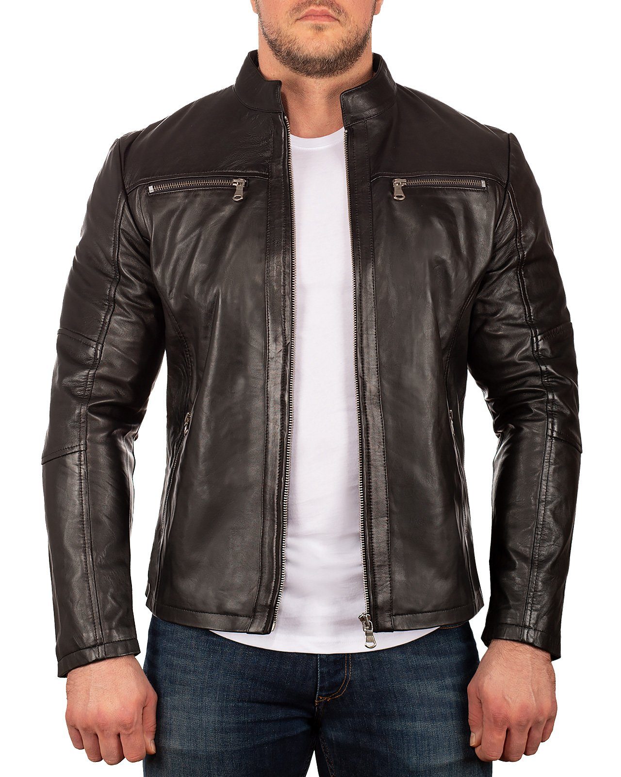 Lederjacke Reichstadt Herren Echtleder Jacke 20RS20LUX