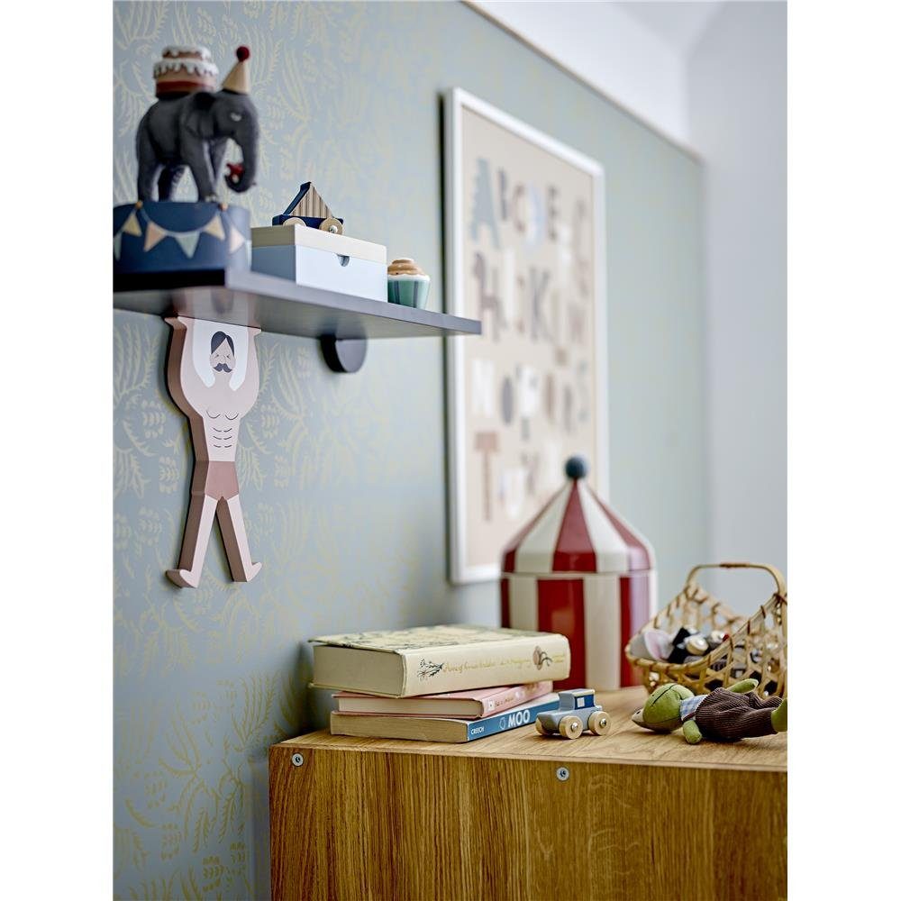Bloomingville Kerzenständer Flor Zirkuselefant, 18cm Grau Polyresin für Kindergeburtstag – Bild 4 von 5