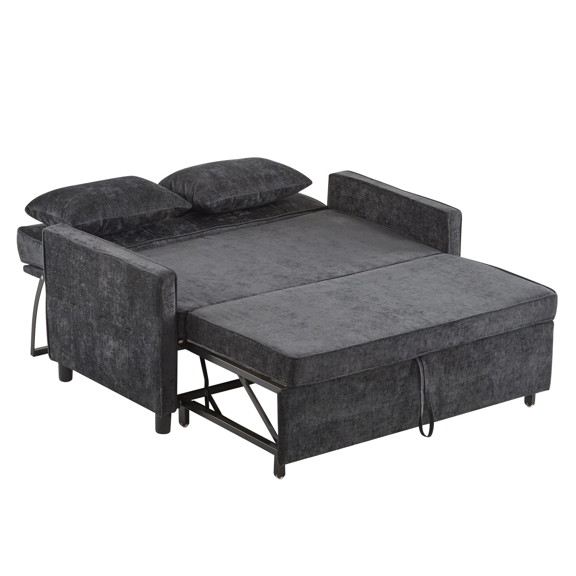 Merax Schlafsofa 2-Sitzer Sofabett klappbar, 1 günstig online kaufen