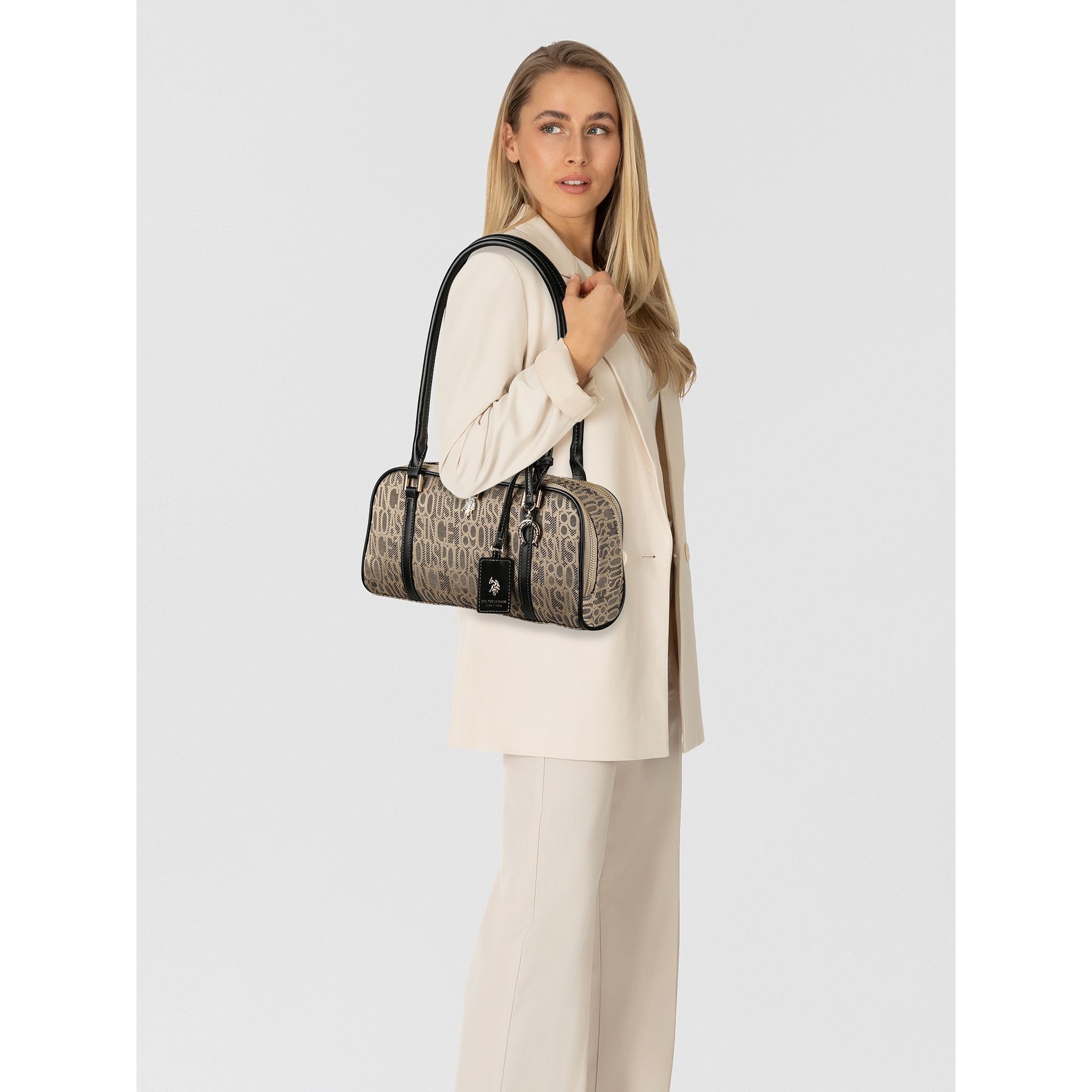 U.S. Polo Assn. Schultertasche Jacquard, Polyester