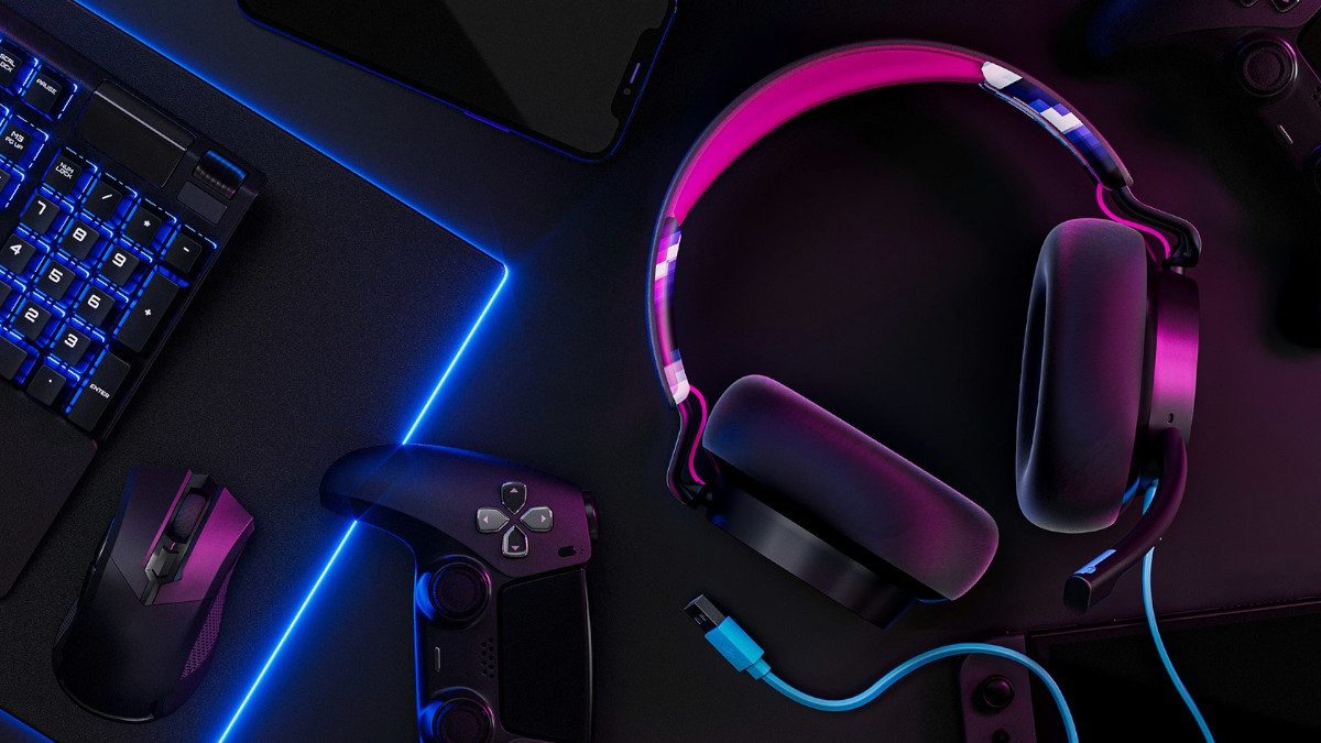 Skullcandy SLYR Pro Gaming-Headset (Abnehmbares Gaming‑Mikrofon für mehr Flexibilität)